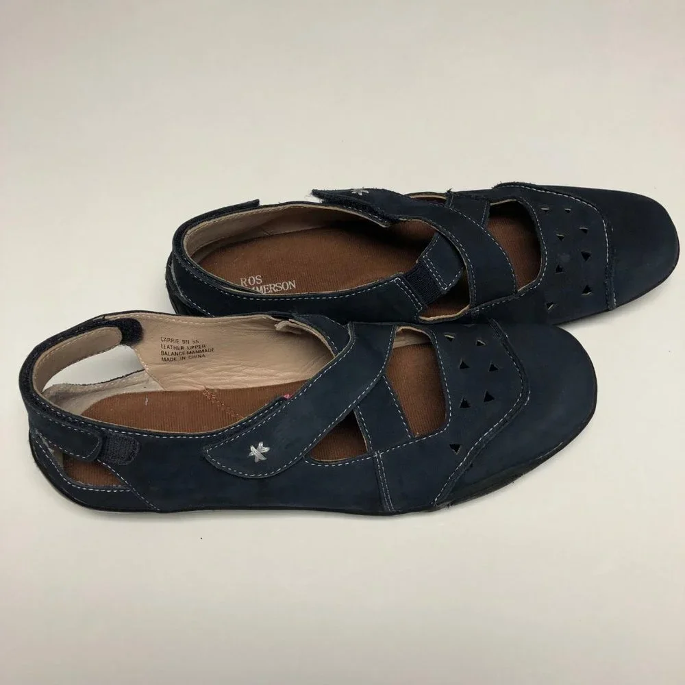 Ros Hommerson Women's 'Carrie' Nubuck Casual‎ Shoes sz 9N